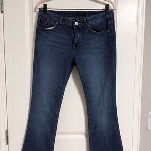 Banana Republic Dark Blue Flare Jeans